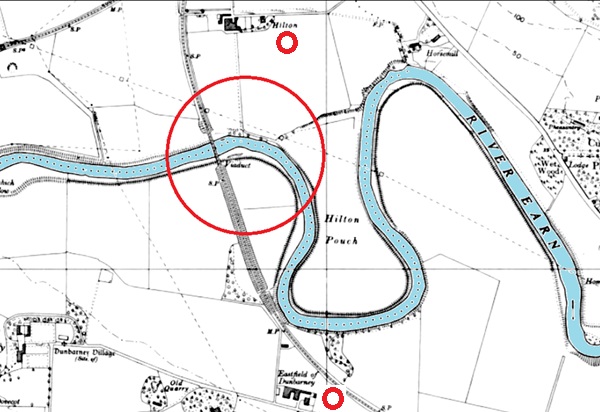 location map bridge of earn