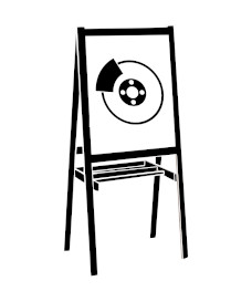 blackboard with disc brake graphic