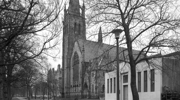 church with steeple