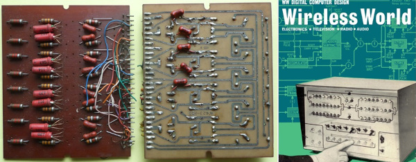 circuit boards and magazine cover